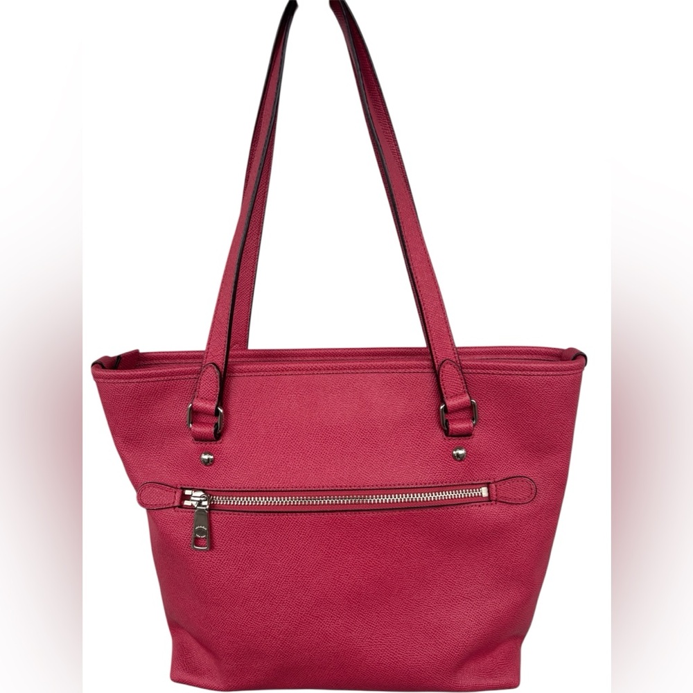 Coach Fuchsia City Zip Tote Bag - Picture 4 of 9